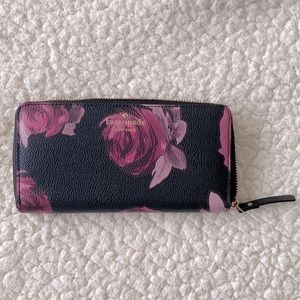 Kate Spade midnight rose wallet